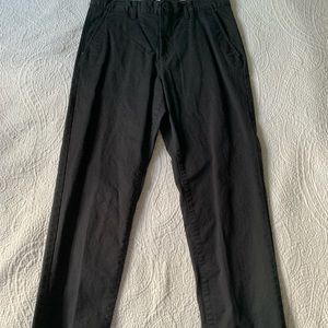 H&M men’s black chinos